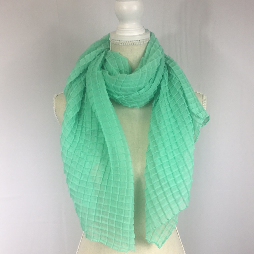 Soft Sea-foam Green Scarf